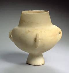 Kykladische Kandila, Grotta-Pelos-Kultur, 3000-2800 v. Chr.